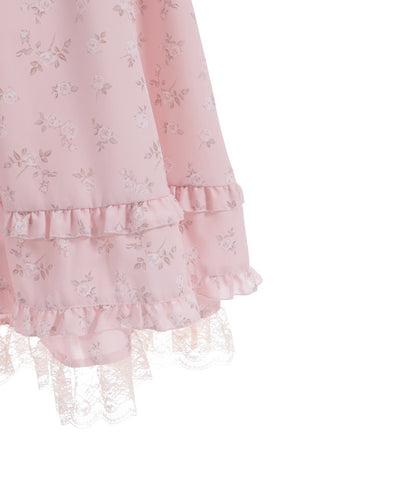 Miniature Rose Pattern Skirt (Pre-order)