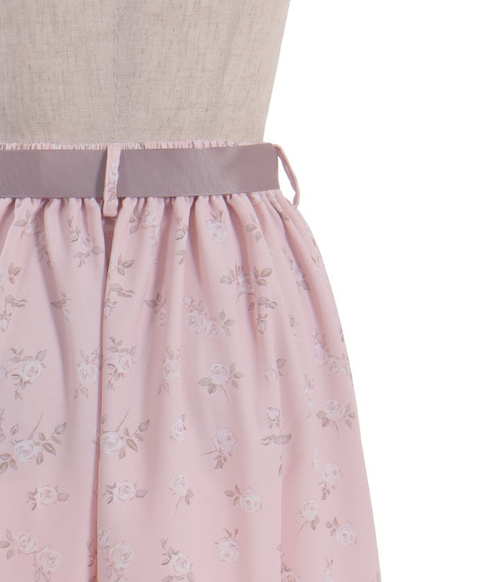 Miniature Rose Pattern Skirt (Pre-order)