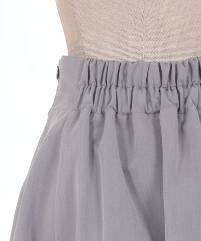 Frill Design Tuck Skirt