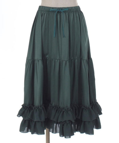 Midi Frill Pettiskirt