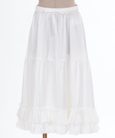 Midi Frill Pettiskirt