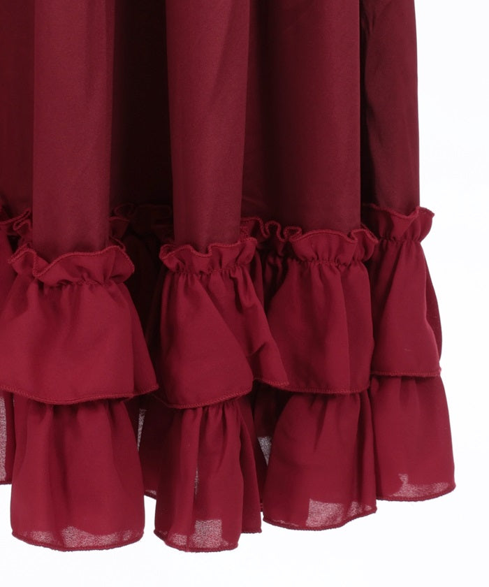 Midi Frill Pettiskirt