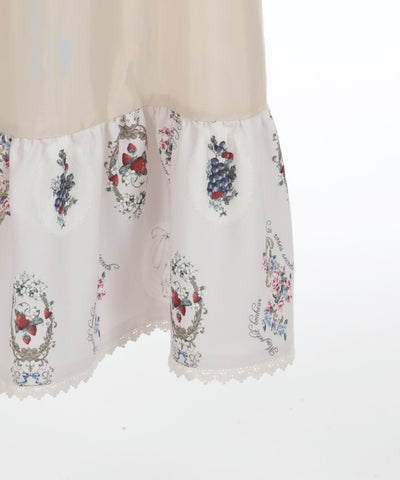 Antique Fruits Pattern Skirt