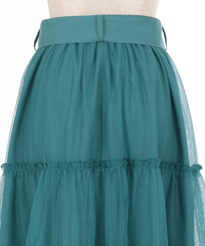 Etoile Embroidery Tulle Skirt