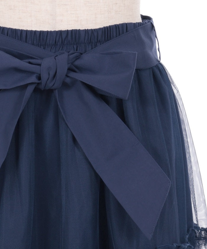 Etoile Embroidery Tulle Skirt