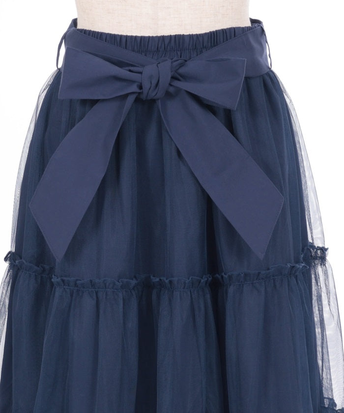 Etoile Embroidery Tulle Skirt