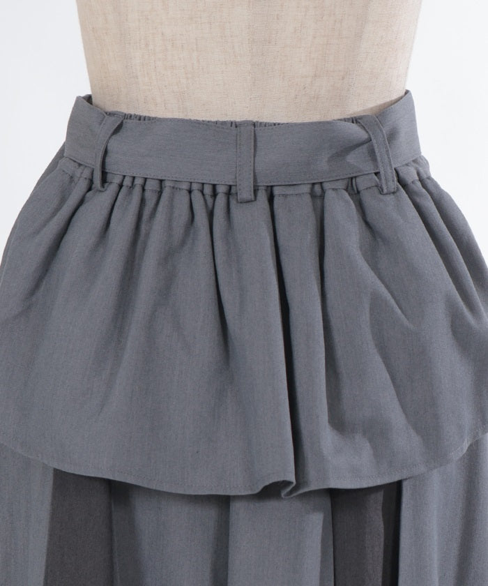 Corset Layered Style Skirt