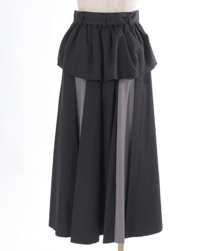 Corset Layered Style Skirt