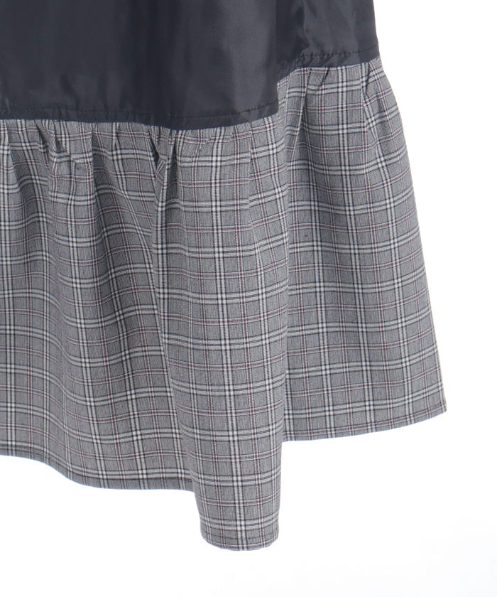 Shirt Wrap Design Irregular Hem Skirt