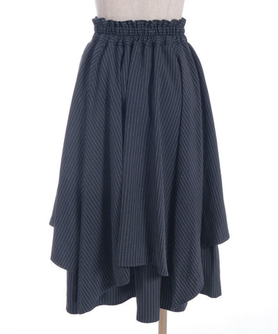 Shirt Wrap Design Irregular Hem Skirt