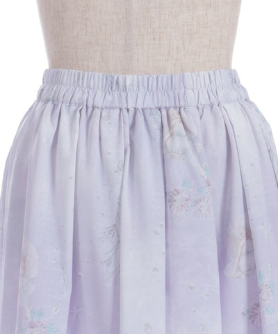 Mer et Ciel Pattern Skirt