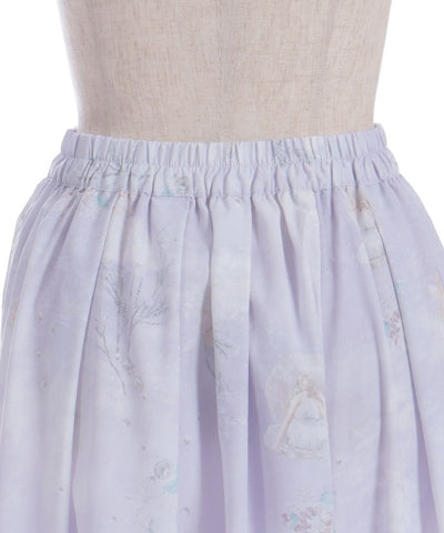 Mer et Ciel Pattern Skirt
