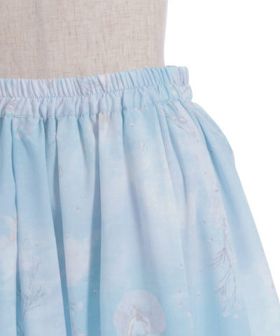 Mer et Ciel Pattern Skirt