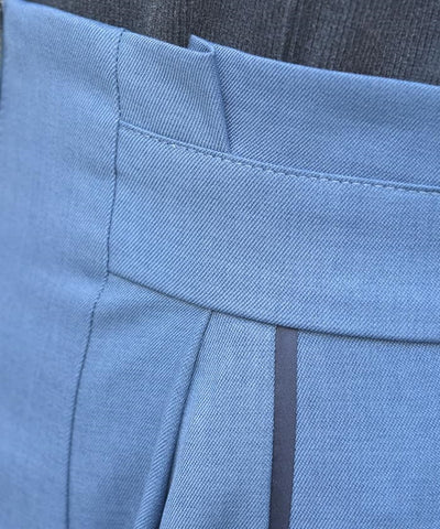 Piping Skirt with Zip