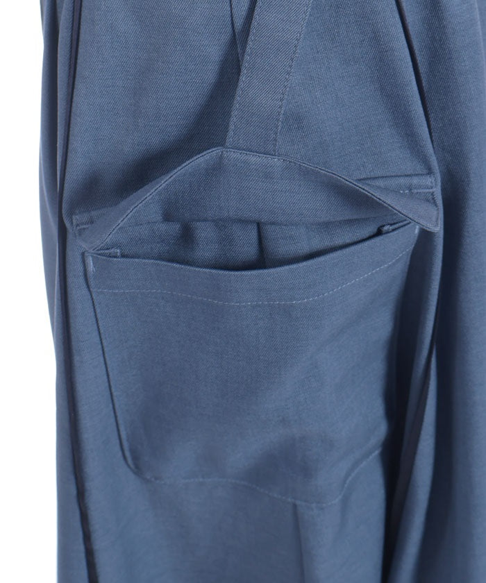 Piping Skirt with Zip