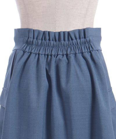 Piping Skirt with Zip