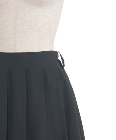 Asymmetric Pleated & Tulle Skirt