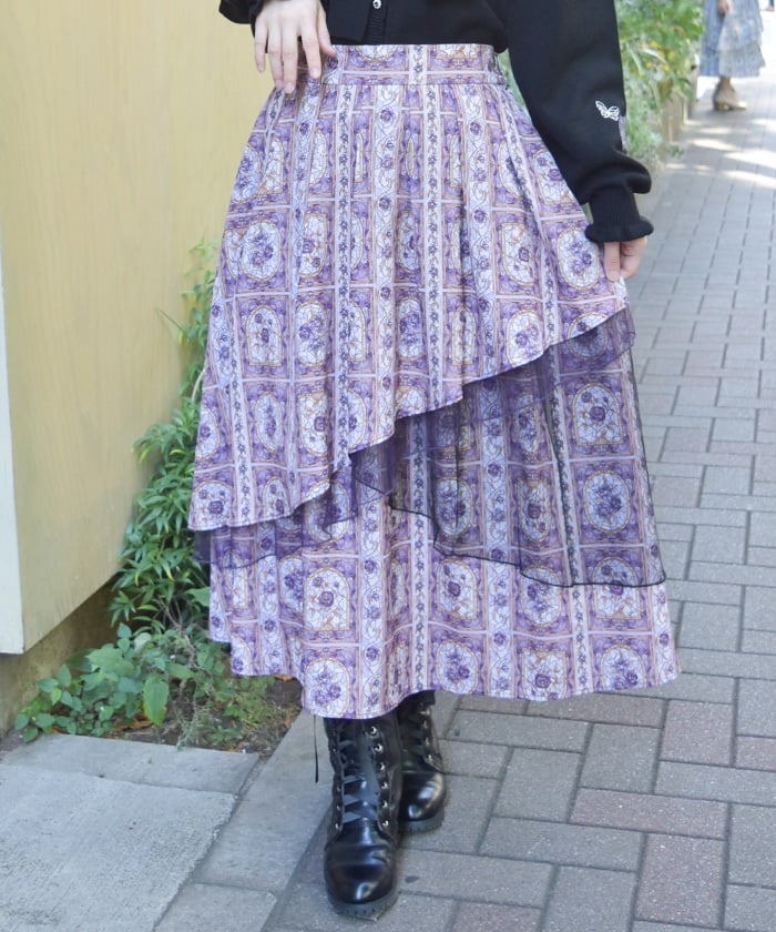 Rose Stained Glass Skirt
