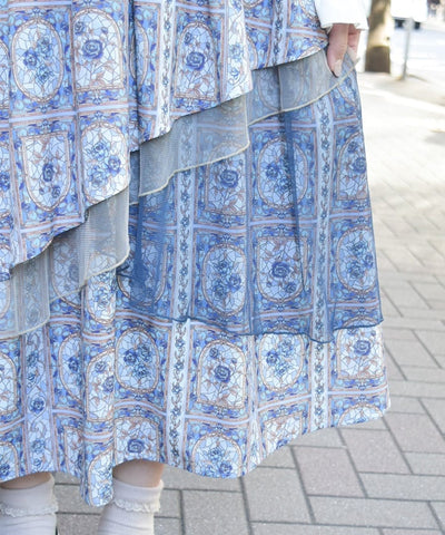 Rose Stained Glass Skirt