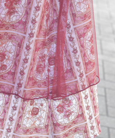 Rose Stained Glass Skirt