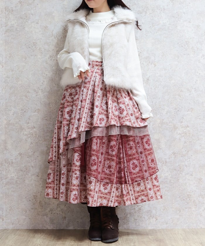 Rose Stained Glass Skirt