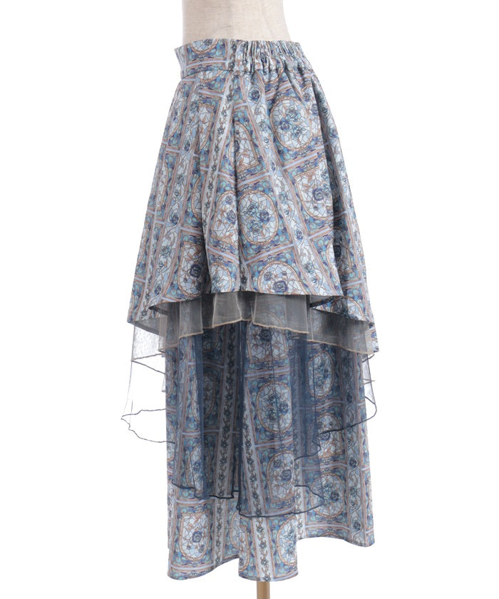Rose Stained Glass Skirt