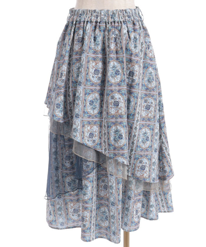 Rose Stained Glass Skirt
