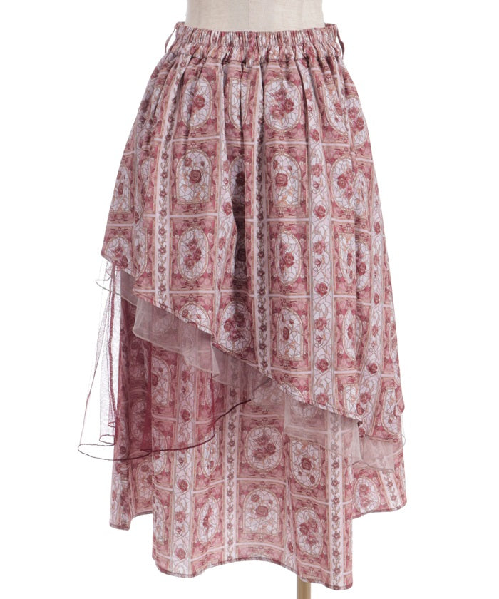 Rose Stained Glass Skirt