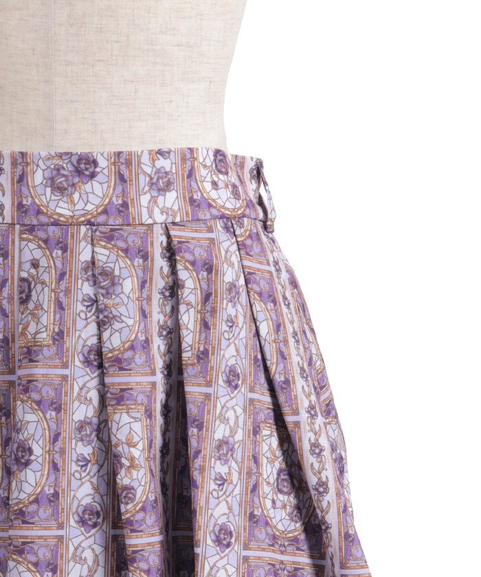 Rose Stained Glass Skirt