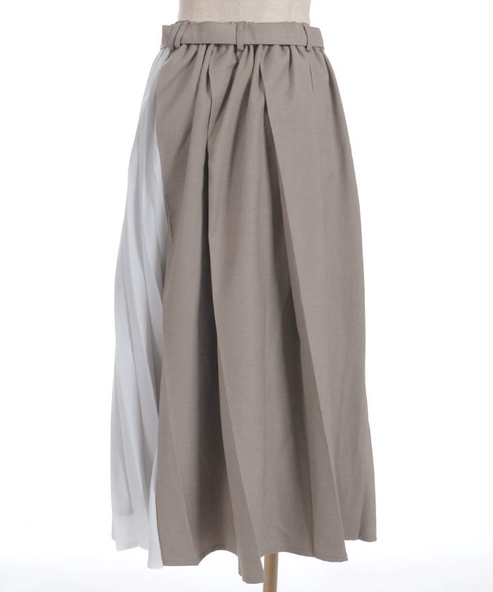 Pleated Panel Skirt – axes femme from JAPAN