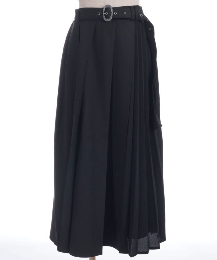 Pleated Panel Skirt – axes femme from JAPAN
