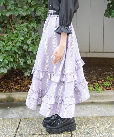 Jasmine Pattern Multi Way Skirt (Pre-order) – axes femme from JAPAN