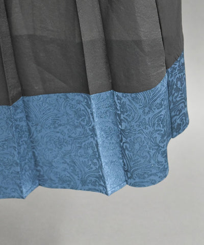 Oriental Pleated Skirt