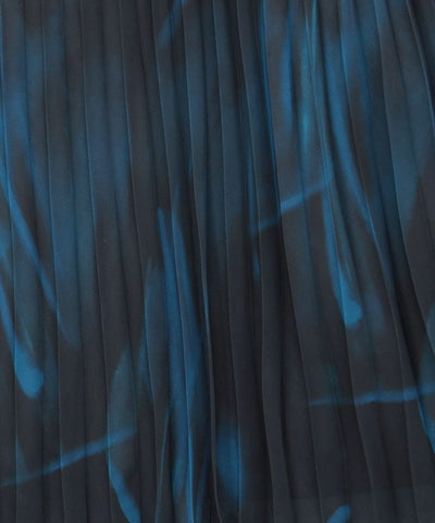 Pleated Panel Skirt