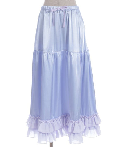 Long Frill Pettiskirt
