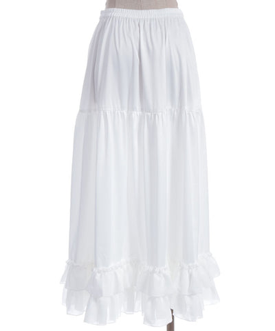 Long Frill Pettiskirt