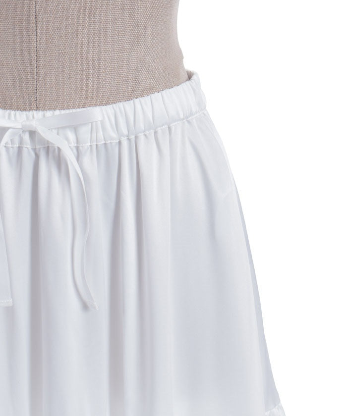Long Frill Pettiskirt