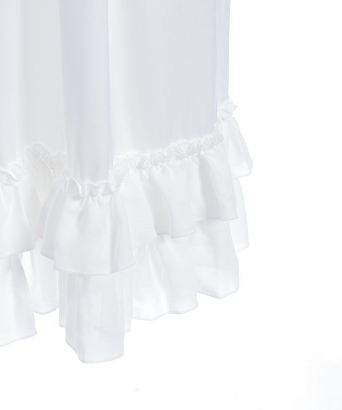 Long Frill Pettiskirt
