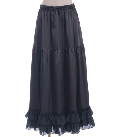 Long Frill Pettiskirt