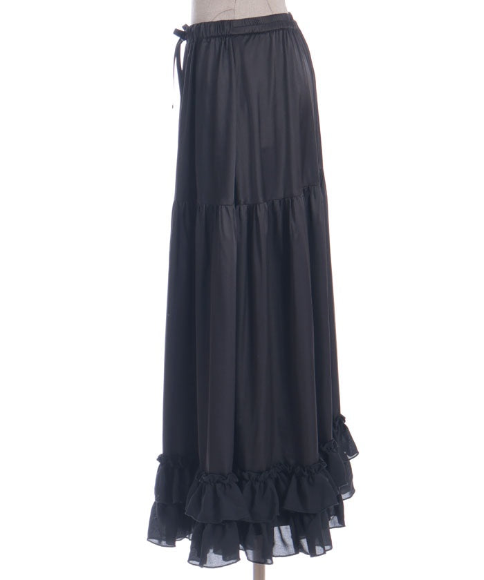 Long Frill Pettiskirt