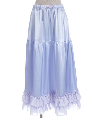 Long Frill Pettiskirt