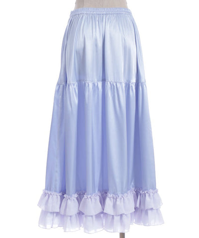 Long Frill Pettiskirt