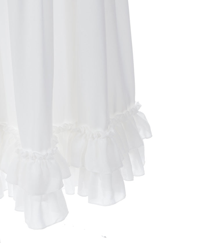 Long Frill Pettiskirt