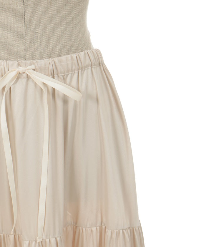 Long Frill Pettiskirt