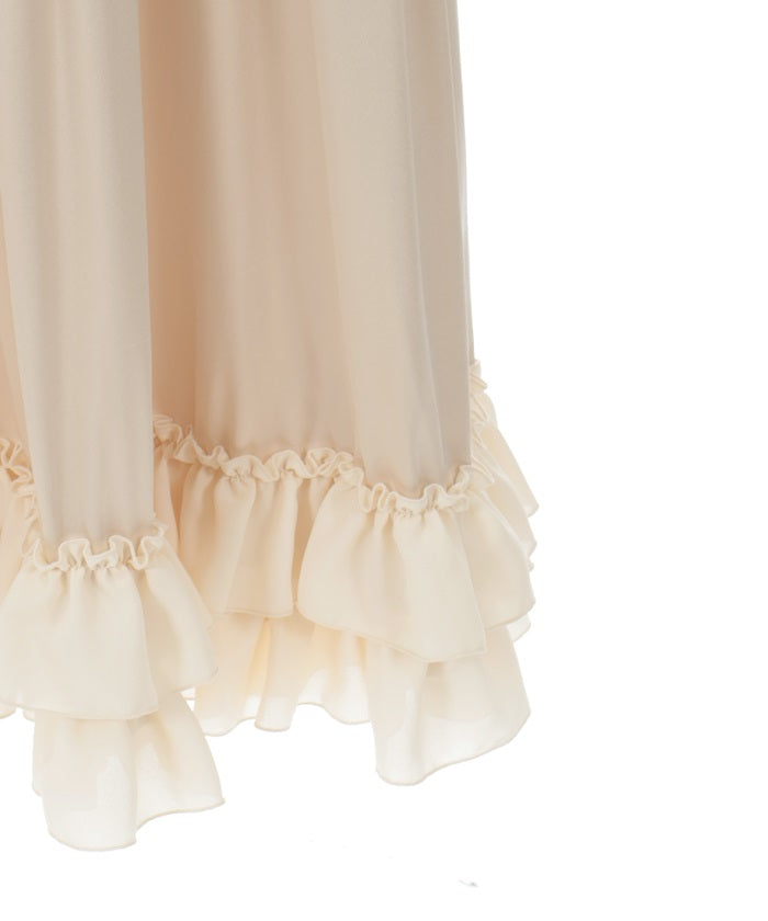 Long Frill Pettiskirt