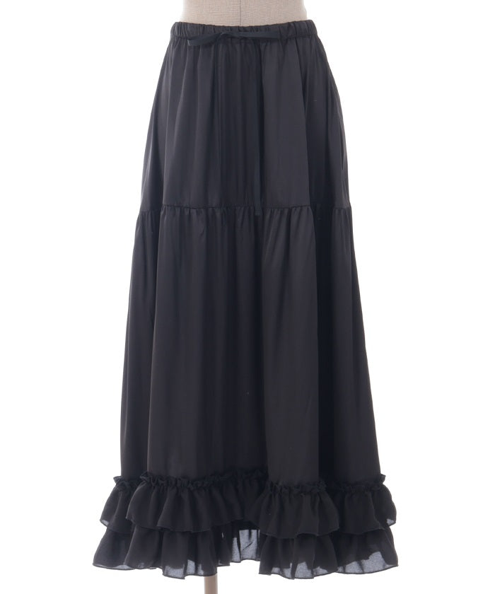 Long Frill Pettiskirt