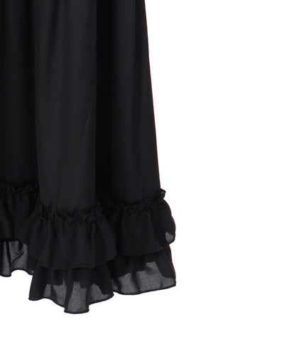 Long Frill Pettiskirt