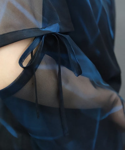 Marbled Sheer Top