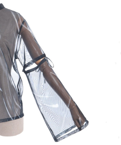 Marbled Sheer Top