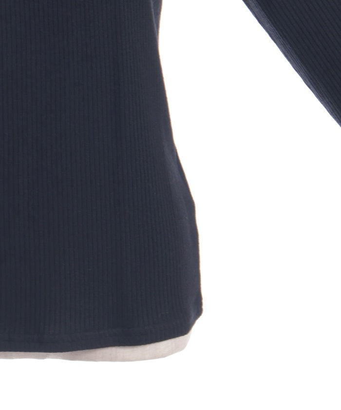 Tulle Rose Lace Panel Pullover